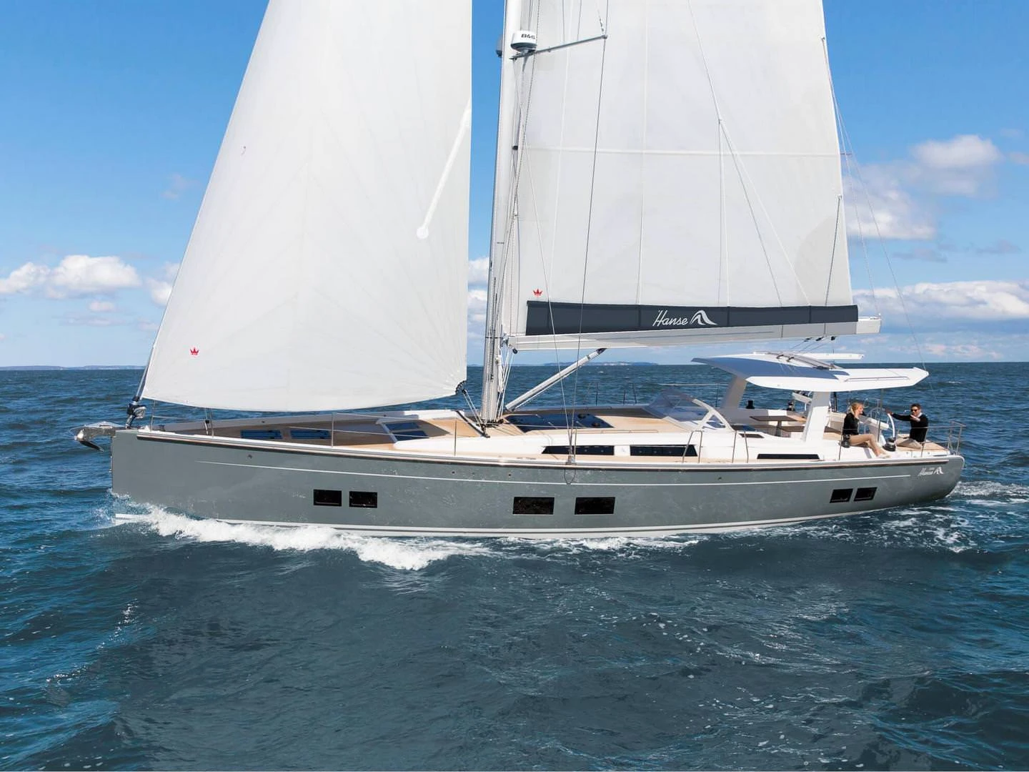 Hanse 588 sailboat